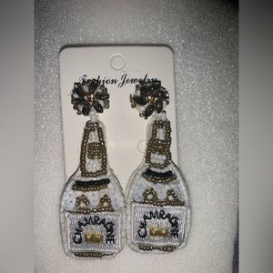 Champagne Statement Earrings